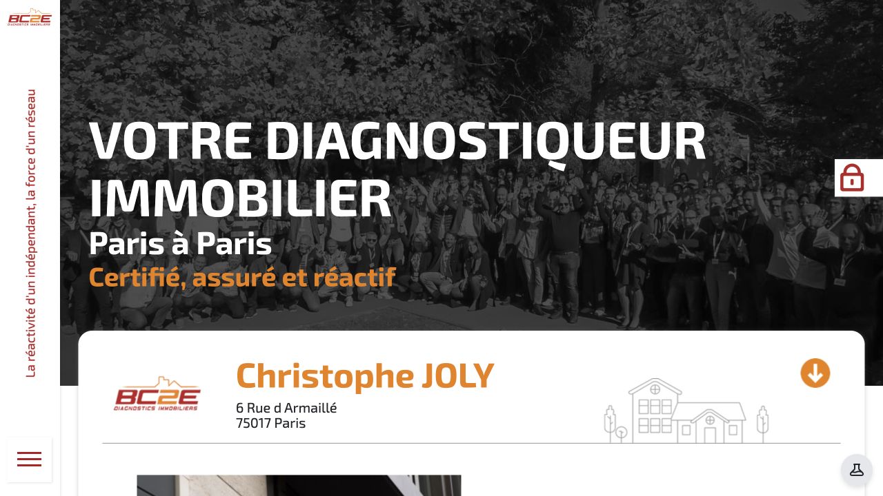 Capture du site de ACDIAGS – BC2E